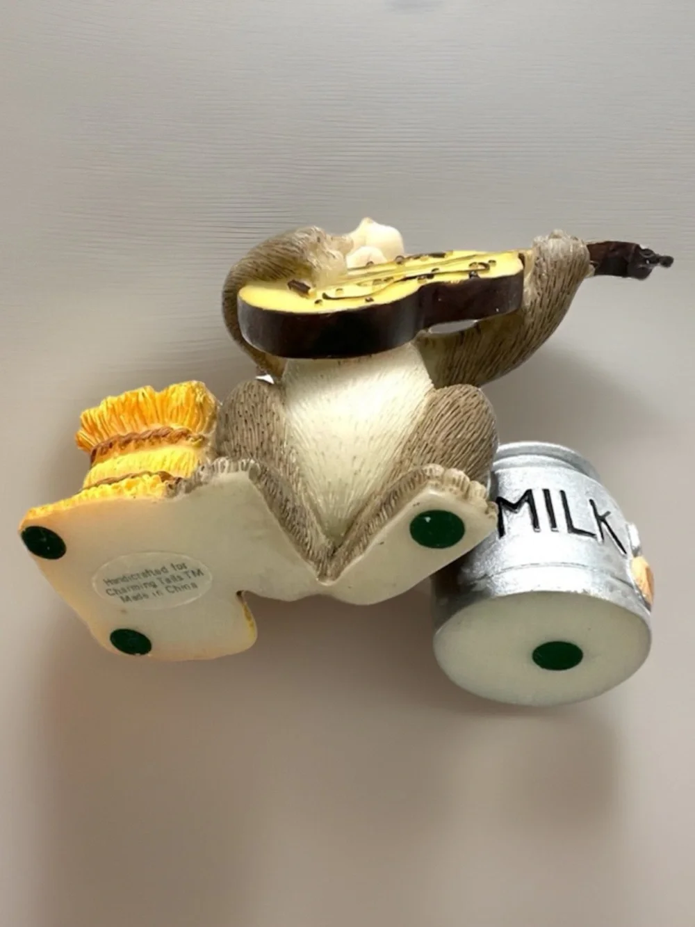 🐀 FITZ AND FLOYD CHARMING TAILS “THE COUNTRY SINGER” 82/114 LIMITED EDITION